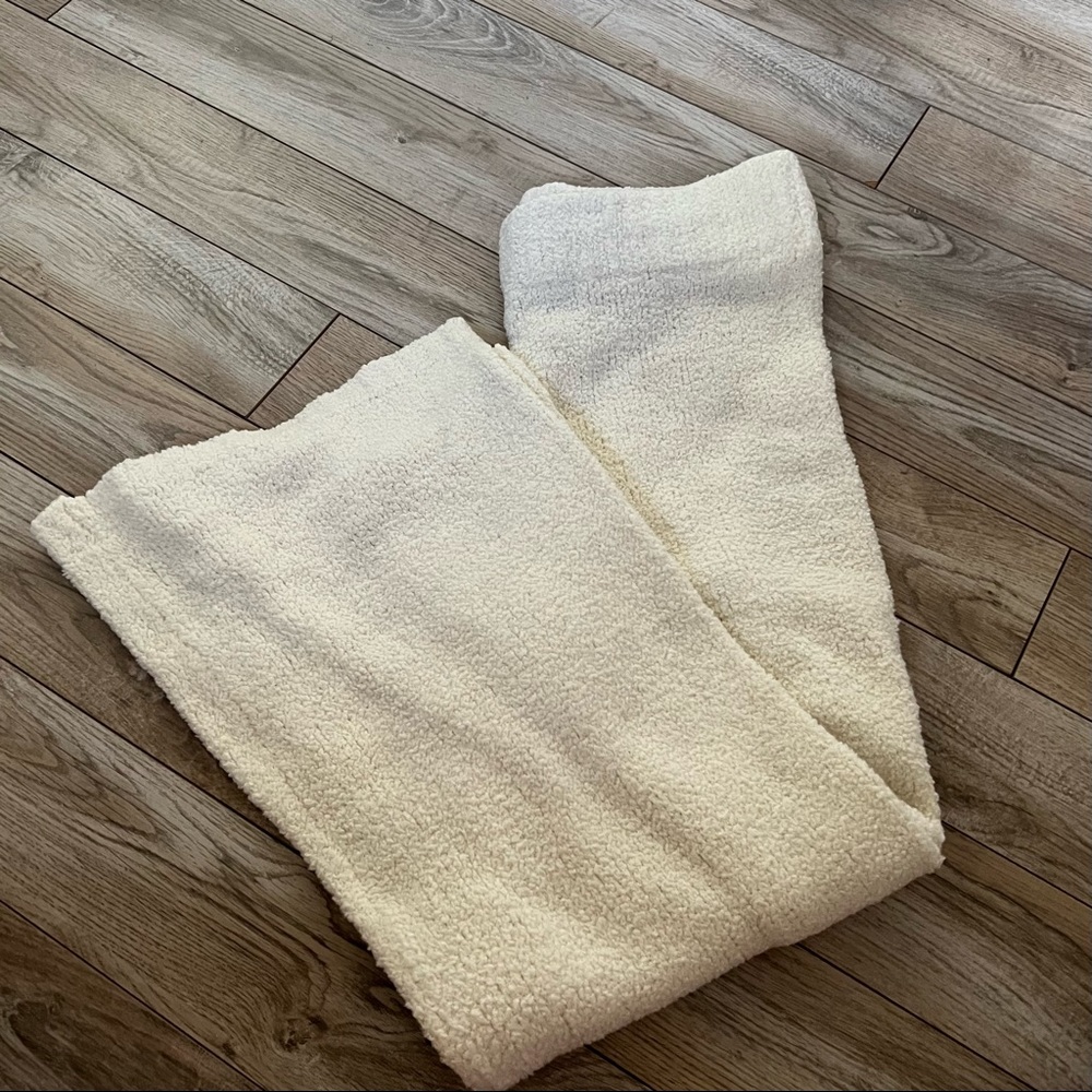 Skims wide leg cozy knit pants